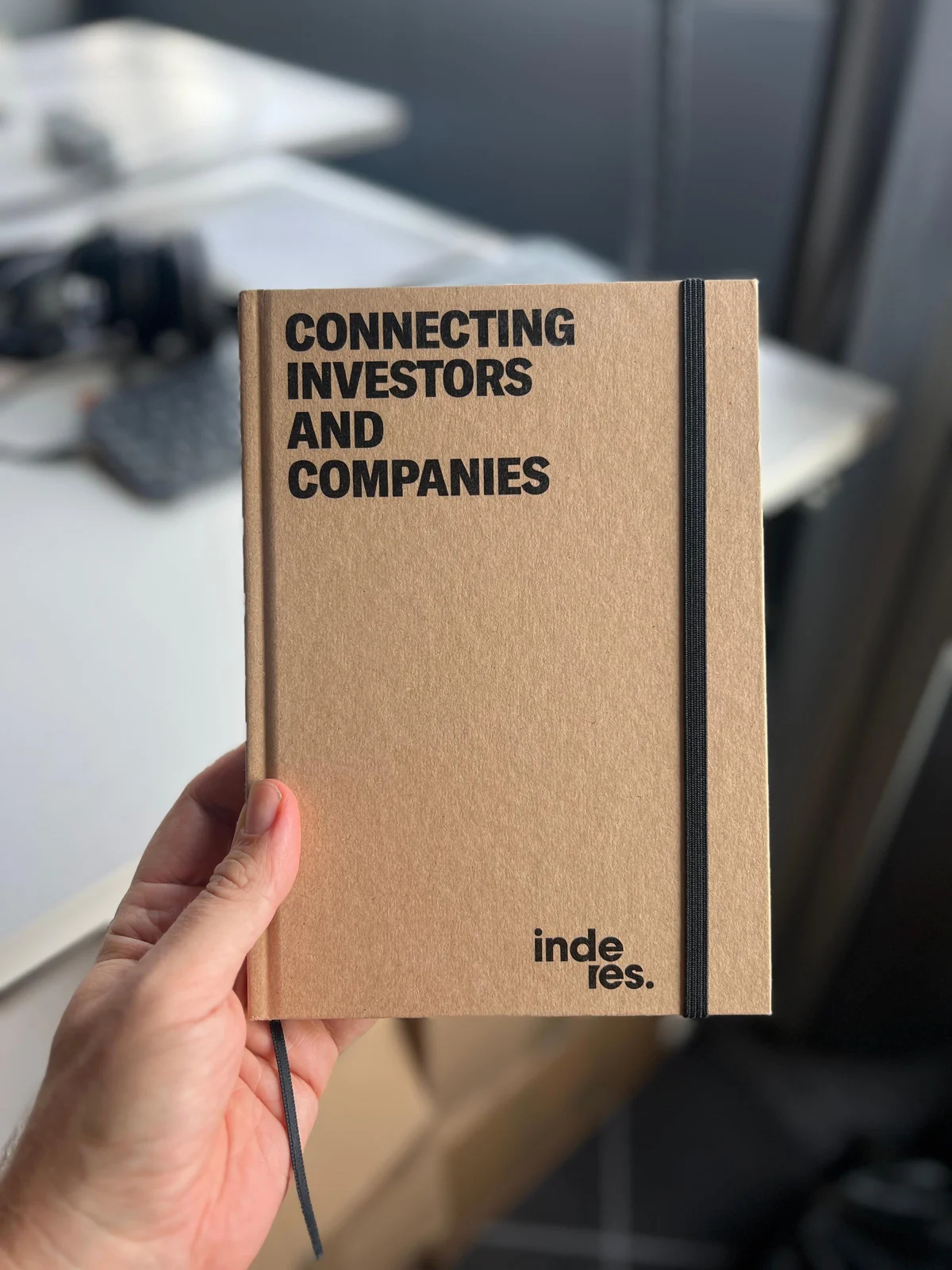 Inderes branded notebook