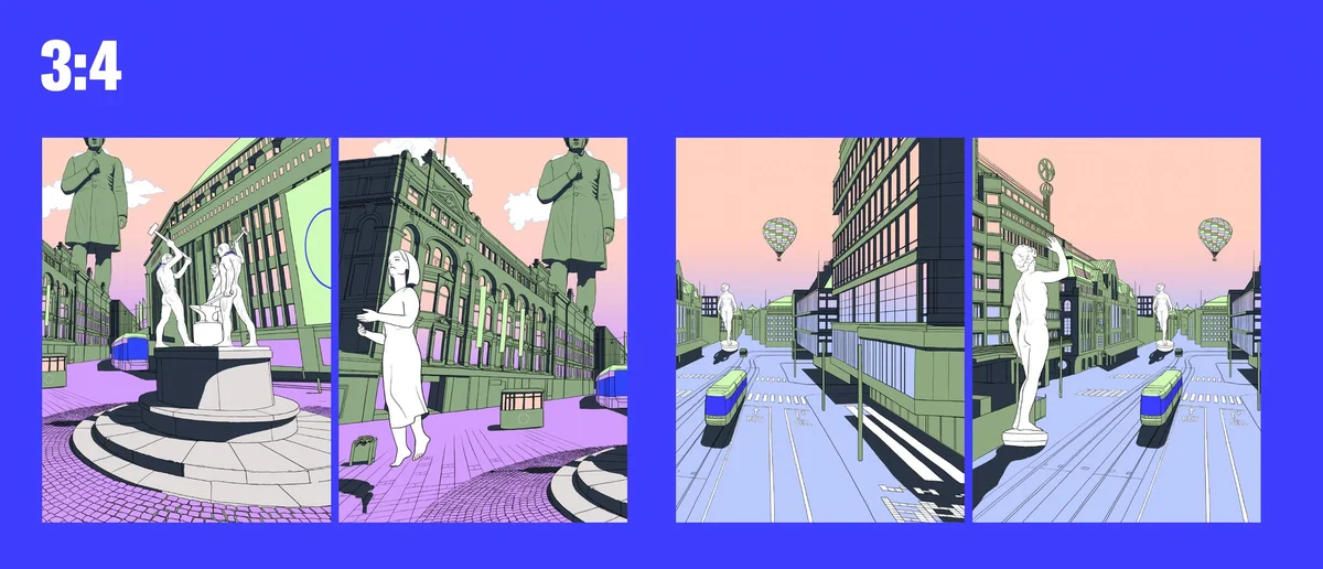 Illustration crop example — 3:4