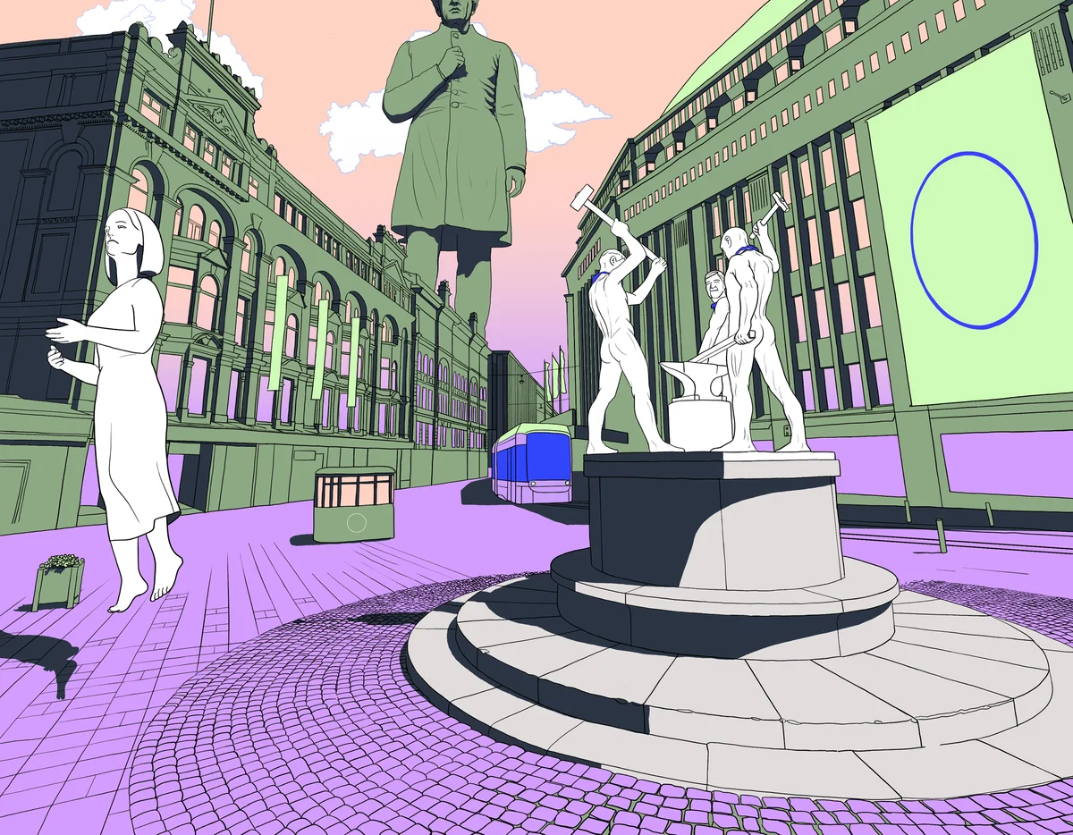 Helsinki — purple